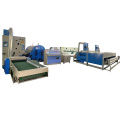 high speed nonwoven polyester staple fiber auto cutting winding fiber machine